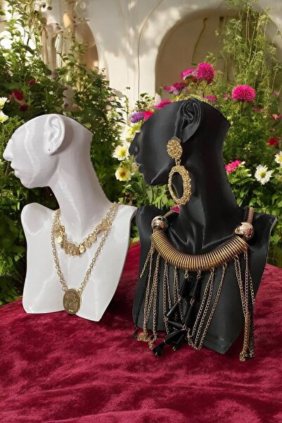 Goplast Premium Set de 4 bijuterii decorative - suport pentru manechin, colie...