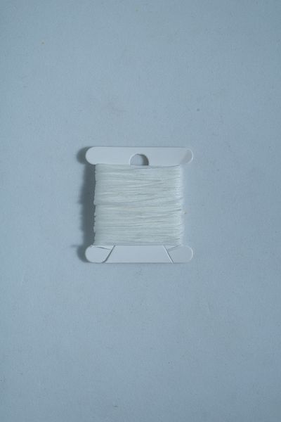 Eskişehir hobi sanat Pearlescent White Color 0.6 Mm 5 Meters Waxed Rope Saddler Leather Sewing Rope Necklace Jewelry Design Bracelet Rope