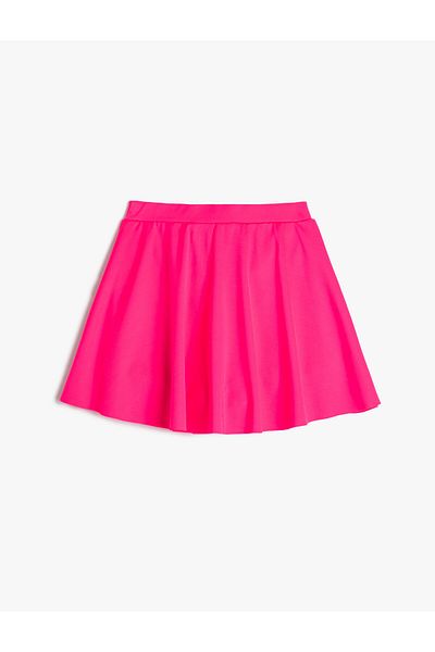 Koton Basic Mini Skirt Pleated