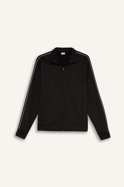 DeFacto Zippered Standard Fit Sweatshirt with Pockets - E3479Ax24Wn