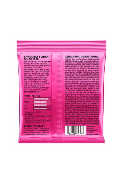 Ernie Ball P03223 Super Slinky Electro Wire Set 3 Pack