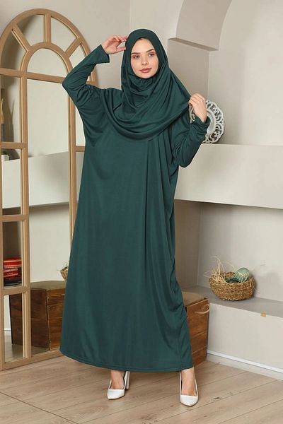medipek One Piece Prayer Dress with Stoned Chanting Gift