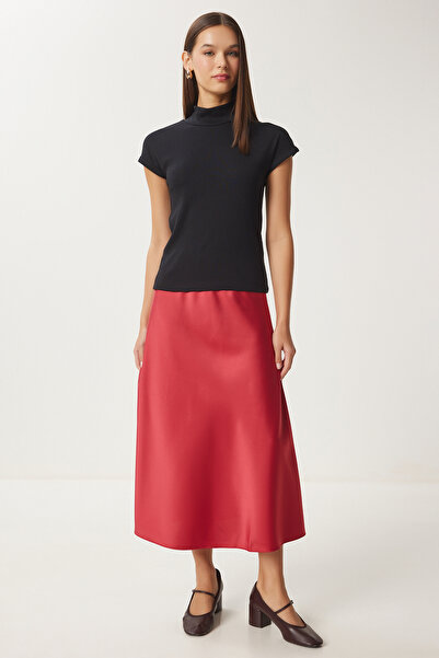 Lovelyİstanbul Fusta rosie din satin - LDP0021