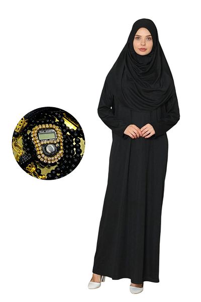 medipek One Piece Prayer Dress with Stoned Chanting Gift