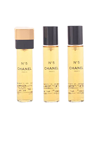 Chanel Nº 5 Eau De Toilette Purse Spray Refills 3 X 20 ml