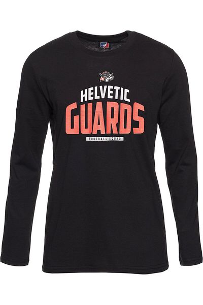 DEF DefShop x Europäische Fußballliga Helvetic Guards 1 Langarmshirt