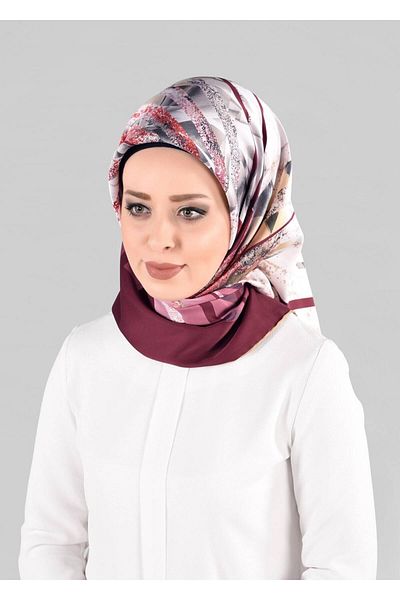 TRENDTESETTÜR ΓΥΝΑΙΚΕΙΟ ΜΩΒ (ΜΠΕΓΟΝΤΙΛ) T 12981-1 ΦΟΥΝΤΟΥΡΑ ΜΕ ΣΧΕΔΙΟ