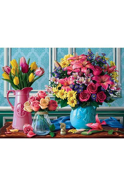 Anatolian Puzzle 1000 Pieces Colorful Bouquets 1130