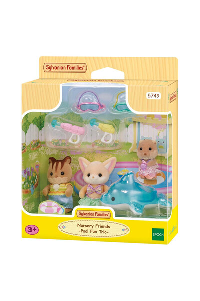 SYLVANIAN FAMILIES Anaokulu Arkadaşları Havuz Eğlencesi Üçlüsü 5749