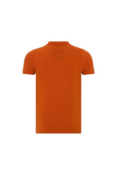 ROUTEFIELD Pax Orange Men's Polo T-Shirt