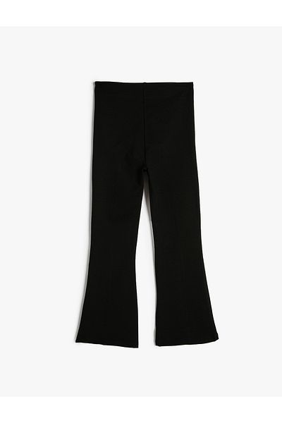 Koton Zippered Spanish Leg Trousers