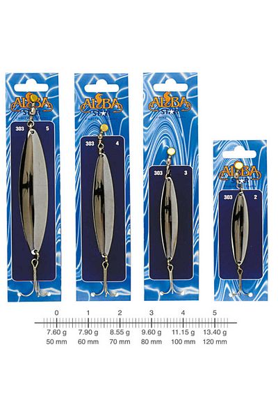 Albastar Flat No:1 - 303 Lüfer Fishing Spoon