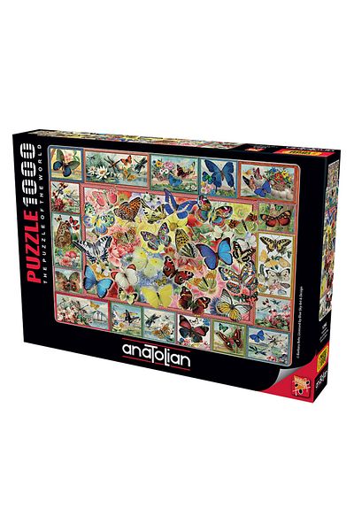 Anatolian Puzzle 1000 Pieces Butterflies 1094