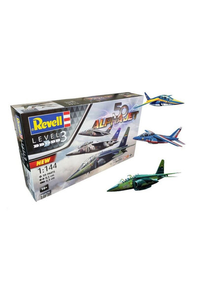 REVELL Maket Gift Set Uçak Alpha Jet 50 Yıl 03810