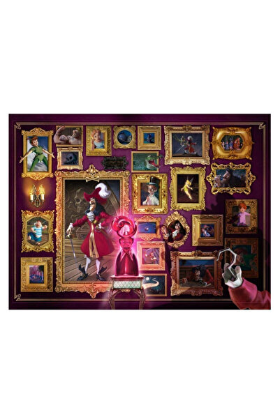 RAVENSBURGER 1000 Parça Puzzle Wd Villain Kaptan Kanca 150229