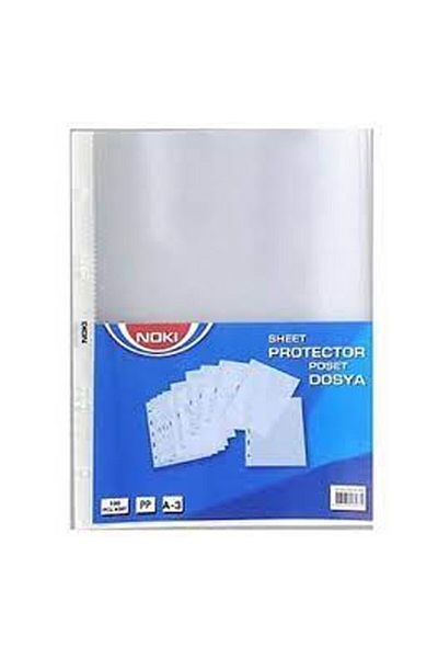 Noki A3 Vertical 90 Micron Bag File - 4836-p