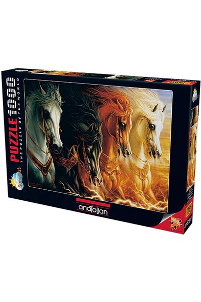 Anatolian Puzzle 1000 Piece Puzzle / the Four Horses of the Mosaic - Code:3116 686Zseri