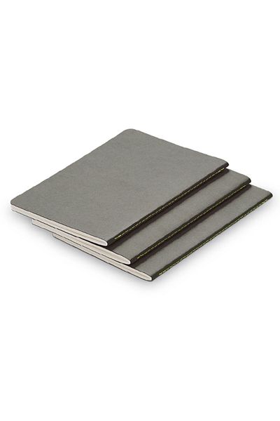 Lamy كتيب غطاء ناعم رمادي مقاس A5 - مجموعة من 3 قطع B5g