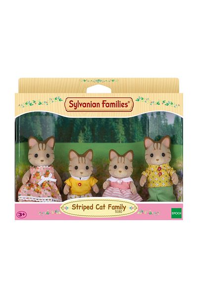 SYLVANIAN FAMILIES Striped Cat Family 5180