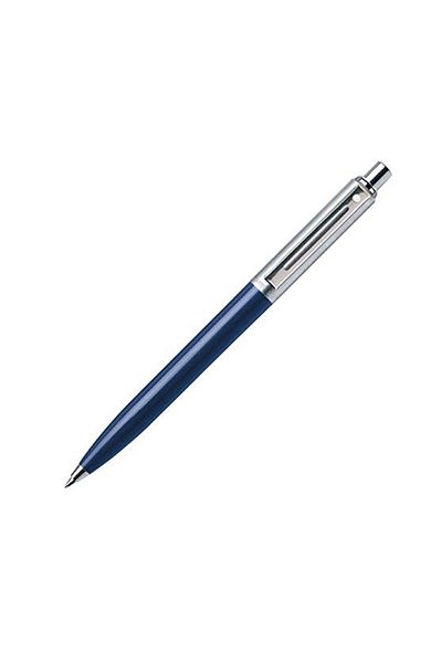 Sheaffer Sentinel Chrome Blue Ballpoint Pen - 321-2