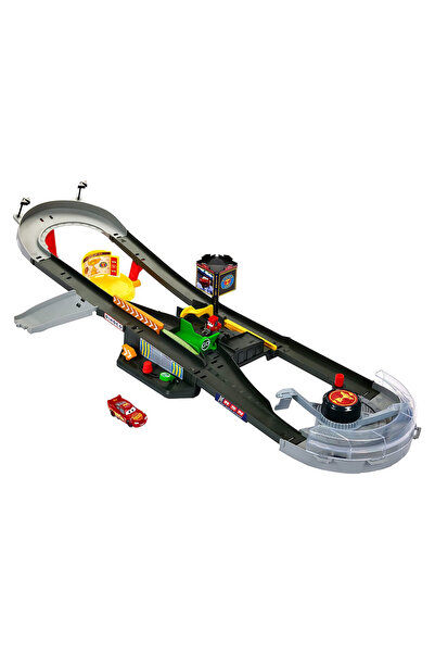 CARS Mattel Disney ve Pixar Cars Piston Kupası Yarış Seti, Oyuncak Araba ve 1:55 Ölçekli Pist Seti HPD81