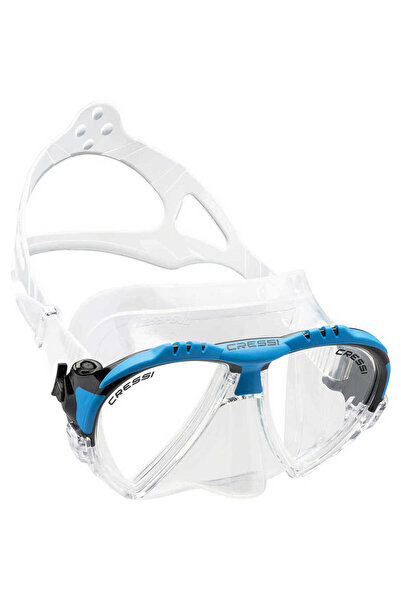Cressi Matrix Dalış Maskesi Clear-blue