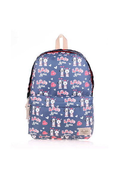 KAUKKO Nature Sırt Çantası Lama K1472