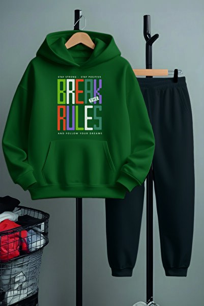 MYADA Nova sezona Break The Rules Štampano donji i gornji deo trenerke set 22493