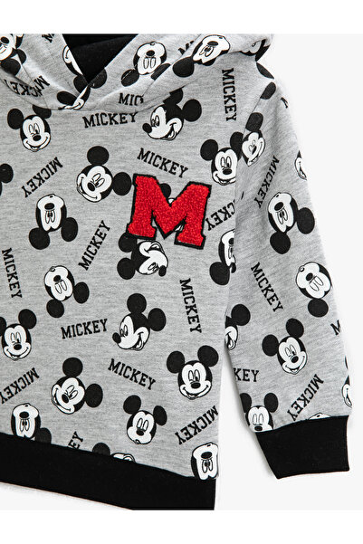 Koton Minnie Mouse nyomtatott kapucnis pulóver