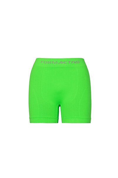 Formactive Boxer pentru bărbați din microfibră Lycra fără sudură, verde neon