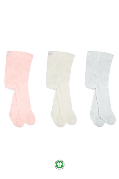 Bistyle Bistil Kız Erkek Bebek Derby Düz Organik Penye Külotlu Çorap