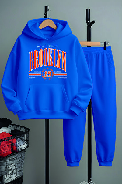 MYADA Kalifornija Bruklin Štampano Donji i gornji deo dečije trenerke set 22508