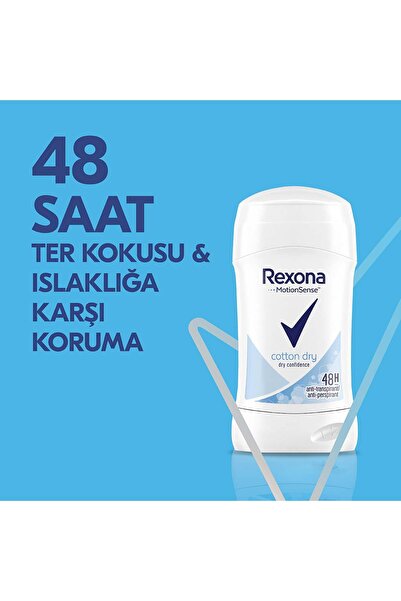Rexona Motionsense Kadın Stick Deodorant Cotton Dry 40 ml