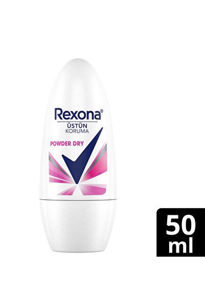 Rexona Üstün Koruma Kadın Roll On Deodorant Powder Dry 72 Saat Kesintisiz Koruma 50 ml