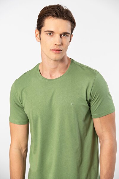 Cacharel 2169 Ανδρικό μπλουζάκι Modal Cotton Crew Neck