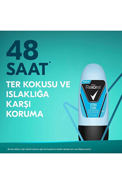Rexona Men Erkek Roll On Deodorant Xtra Cool 20 ml X3