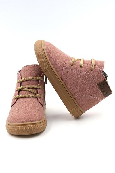 Macco 123 Dusty Orthopedic Zippered Lace Up Girls - Boys Boots