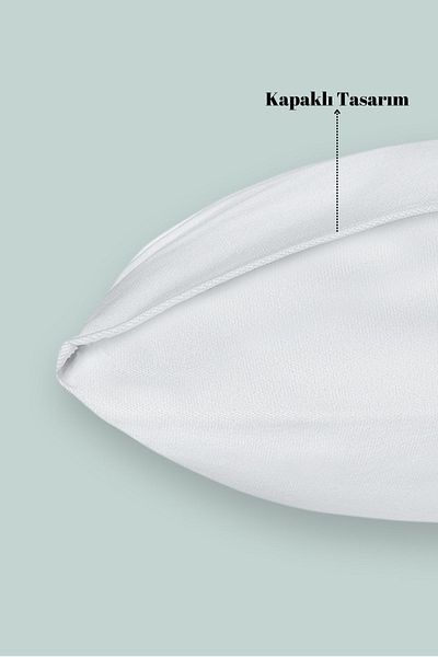 Mislina Home Micro Classic 4-Piece Liquid Waterproof Covered Pillow Protective Mattresses 50X70 cm