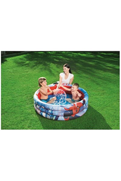 osman kızılkaya Bestway Spiderman Çocuk Havuzu 3 Bölmeli 122x30 cm 98018