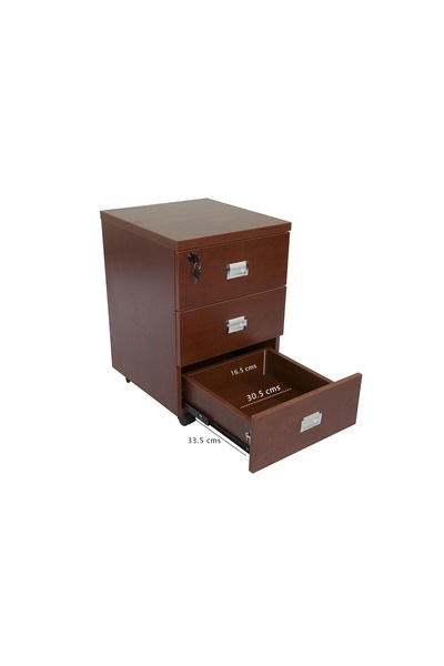 Mahmayi Harrera R06-14 Modern Reception Desk Apple Cherry