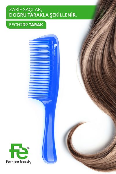 Fe Hair Comb Ch 209