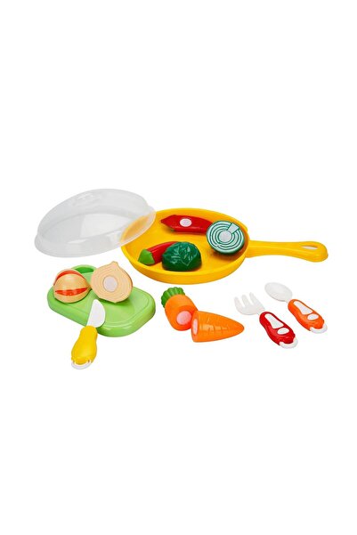 Genel Markalar Little Chef Kesilebilir Meyve ve Sebze Seti 14 Parça 37126 Sarı