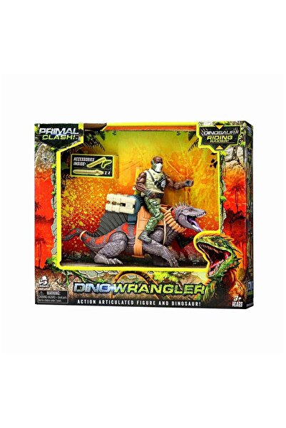 Genel Markalar Lanard Toys Primal Clash Dinozor Savaşçıları 70741 Trimetrodon