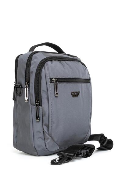 Necati Çanta Водонепроникна та багатофункціональна сумка через плече та ручна сумка, сіра