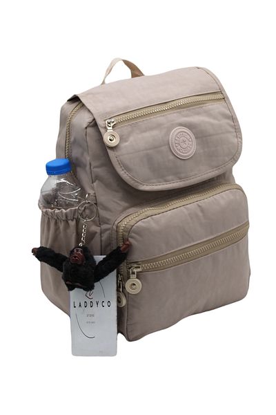 Bevitton Beige Modern Women's Backpack 5200 Waterproof Fabric