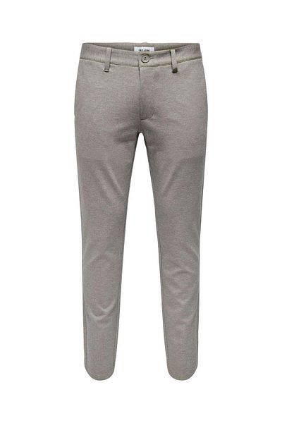 Only & Sons Onsmark Slim Fit Ditsy Pants - 2912 Noos 22022912   Tobacco Brown