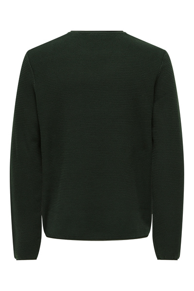 Only & Sons Onseric Reg 12 Struc Crew Knit Noos 22029952 Rosin