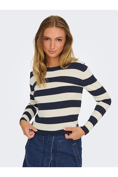 JDY Sky Captain Jdyplum O-Neck Pullover Knt Noos 15277223   - L/S