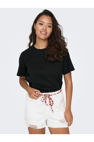 JDY JDYPISA تي شيرت أسود - JRS NOOS 15292431 موديل S/S