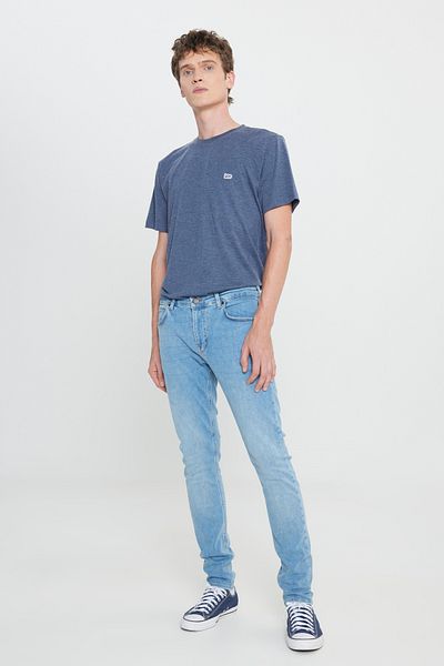 Lee Malone Skinny Slim Fit Schmal geschnittene Jeans mit normaler Taille und flexibler Passform